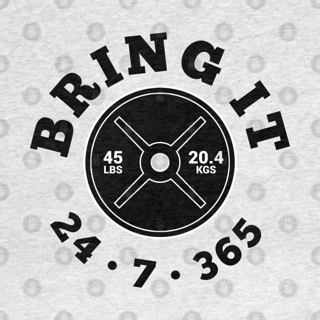 Bring It! Weight plate by Markaneu